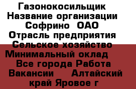 Газонокосильщик › Название организации ­ Софрино, ОАО › Отрасль предприятия ­ Сельское хозяйство › Минимальный оклад ­ 1 - Все города Работа » Вакансии   . Алтайский край,Яровое г.